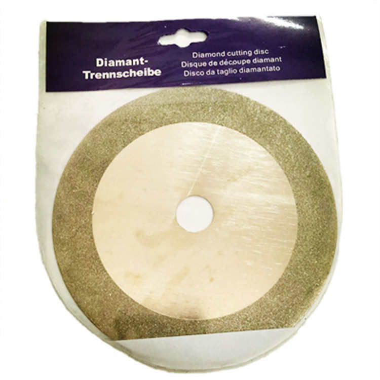 电镀金刚石切割片150*1*20孔金刚石磨片 金刚砂玉石切片 电磨锯片