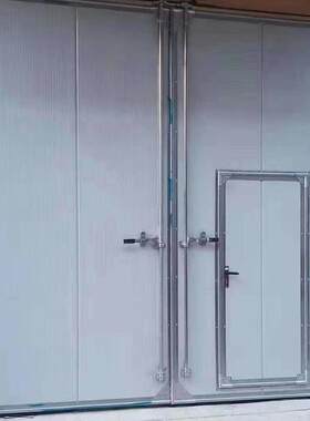 大现货工业平开门推量拉门 厂宝盈门业房车间保平移门 卷温闸门工