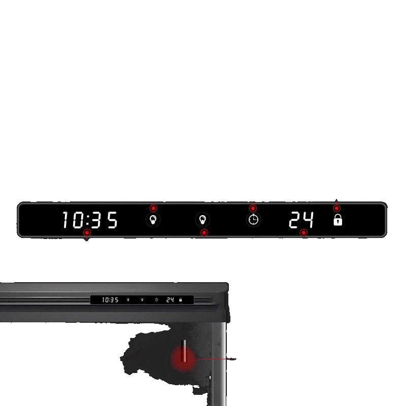 鱼缸家用客厅带柜落地玻璃水族箱生态免换水中型新款金一件起批