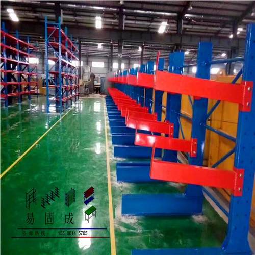 双面悬臂货架架 6米管材专用托臂货线材铜材棒材专铝用悬臂货架