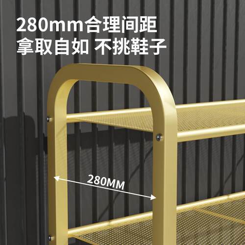鞋架家用门口宿舍收纳经济型多层简易鞋架室内出租房用小鞋架