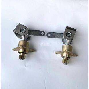 改装四轮摩托车配件 168卡丁车车架前17MM轴转向节羊角配轮毂法兰