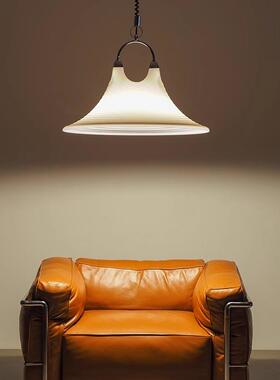 中山工厂直销现代简约Vintage中古风格白色有机玻璃亚克力双灯头