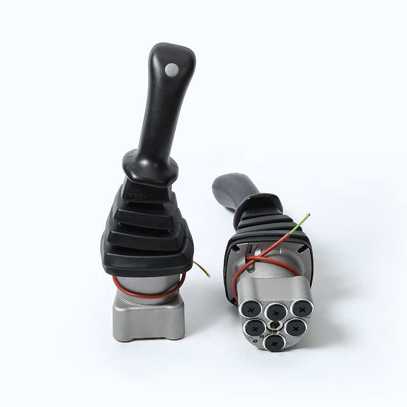 挖掘机液压零件REXROTH（左）操作柄单按钮 工程机械设备手柄配件