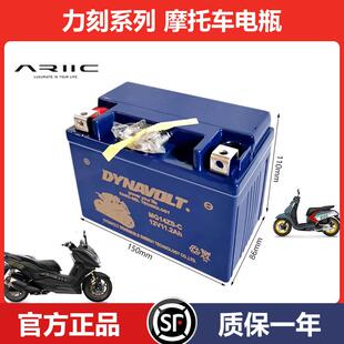 力刻318摩托车电瓶立刻108及美318GT 125朱丽奥 免维护启动蓄电池