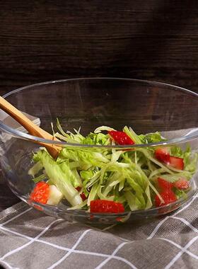 salad bowls glass bowl set dessert fruit storage bottles