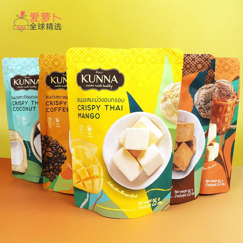 泰式奶茶冻干奶块 澳泰进口芒果椰子咖啡可可冻干奶块25g图片
