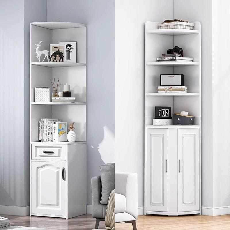 多层落地置物架三角书架角柜墙角三角卧室三角柜收纳柜角落储物柜,住宅家具,角柜,淘宝优惠券,粉丝福利购,淘宝优惠卷