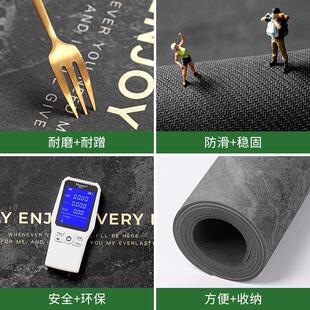 7字型吸水脏硅藻泥地 房洗地垫L型防滑防gzn23120油可擦免耐新厨款