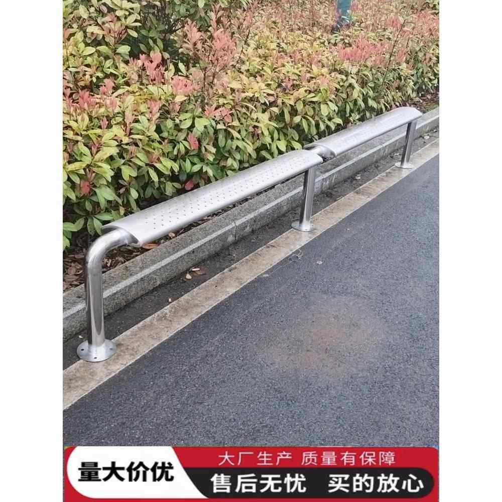 不锈钢户外长凳长椅吸烟室浴室公共休息凳子候车椅排椅广场公园椅