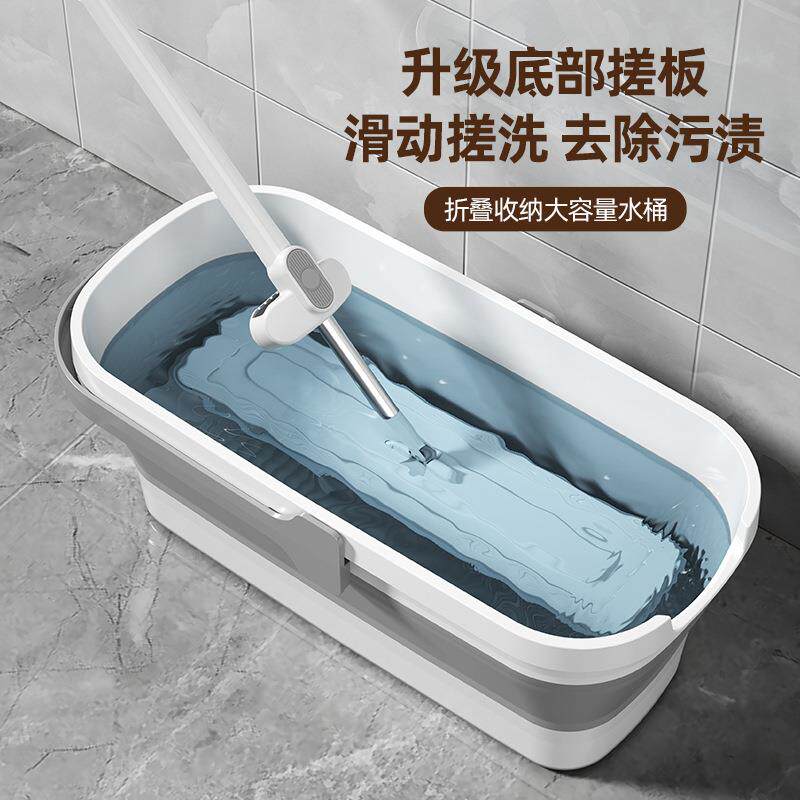 地拖拖布桶老式洗地墩布加长拖把桶地板车用户外单筒耐用手洗方形