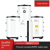 空气能热泵供暖家用中央空调储水减压保温双循环缓冲水箱60升100L