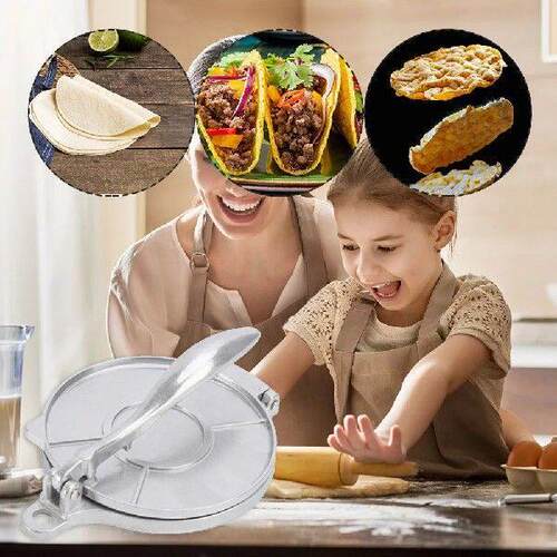 Pastry Press Maker Pan Aluminium Alloy DIY Manual Corn