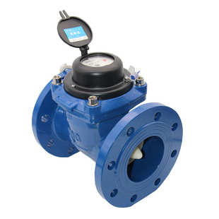 开封厂家 水平螺翼式WPH远传水表 民用工业法兰水表 脉冲卧式水表