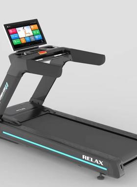 高档RELAX多 商用跑步机PK英60家用室健身房专用PK60TE液晶内显示