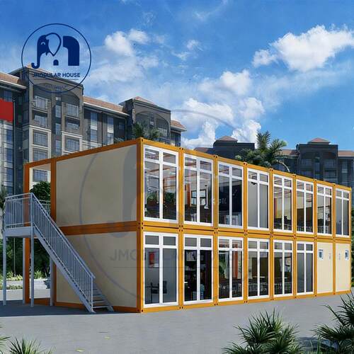 跨境直供移动学校集装箱模块化学校课室临时集装箱办公室