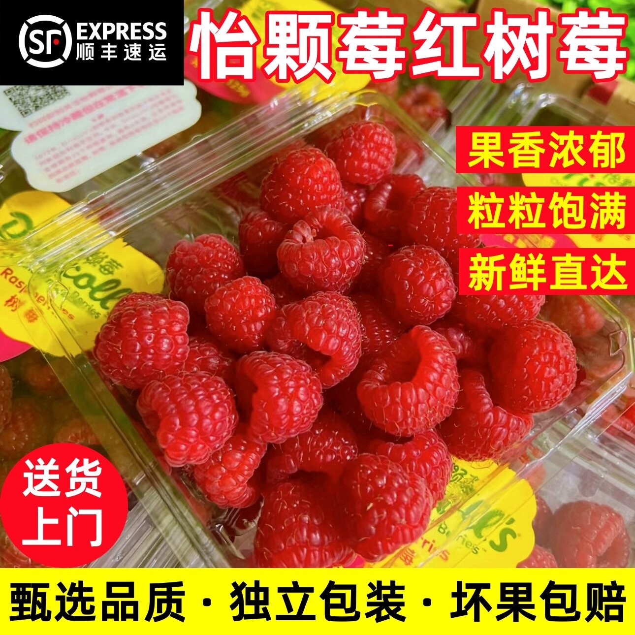 云南怡颗莓红树莓大果当季新鲜孕妇水果桑葚鲜果覆盆子顺丰空运