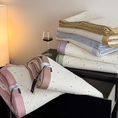 CELLING韩式双面莫代尔天丝星月床盖三件套