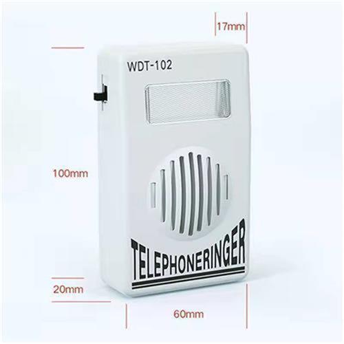 电话机座机铃声助响器办公家用助响铃放大器洪亮铃声扩音器免电池