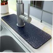 Mat Absorbent Sink Splash Microfiber Kitchen Guard Faucet