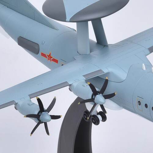 空警2000 空警500模型预警机KJ2000/500仿真合金飞机航模成品摆件