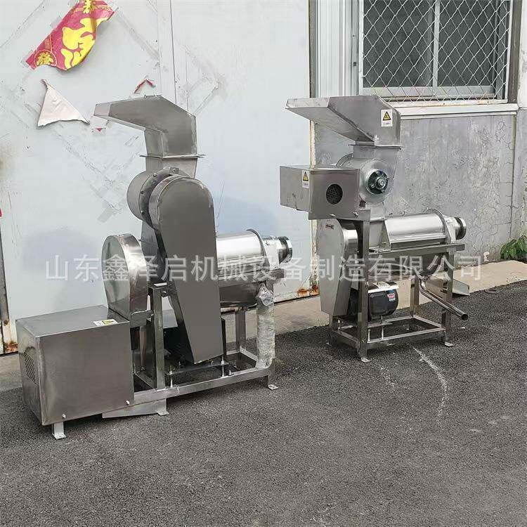 果酒饮料厂大型果汁机生姜甜梨破碎螺旋榨汁机苹果菠萝橙子榨汁机
