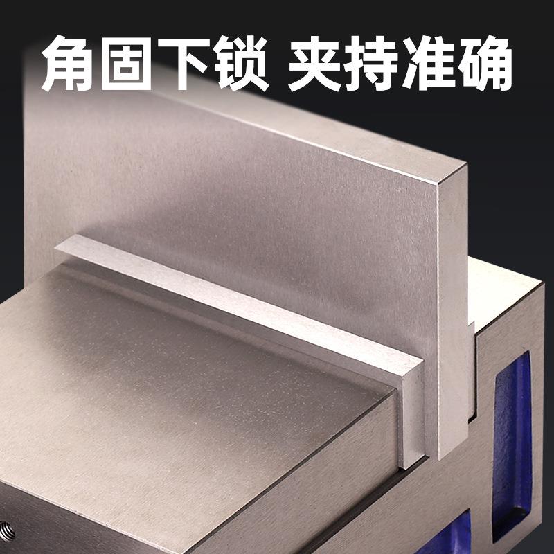 cnc数控加工中心光面精密平口钳铣床磨床专用一体式4寸6寸8寸虎钳