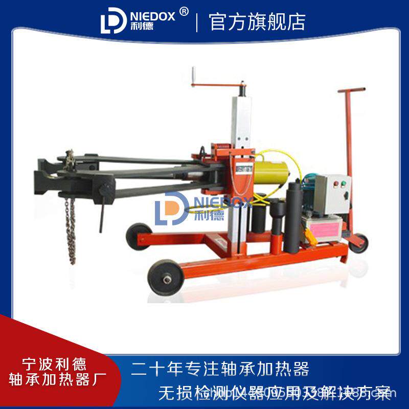 全自动大型车载式液压拉马LA25200(200T)滑轮移动拔轮器厂家利德