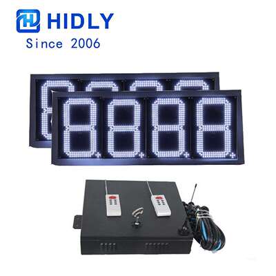 陕甘1价2YQC寸RS48电脑通讯加油5站油屏生产厂家led油宁价牌