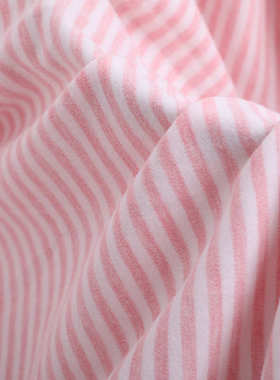 服装955棉 40s棉条现货氨纶双面纹彩童220g婴针织布磨毛面料