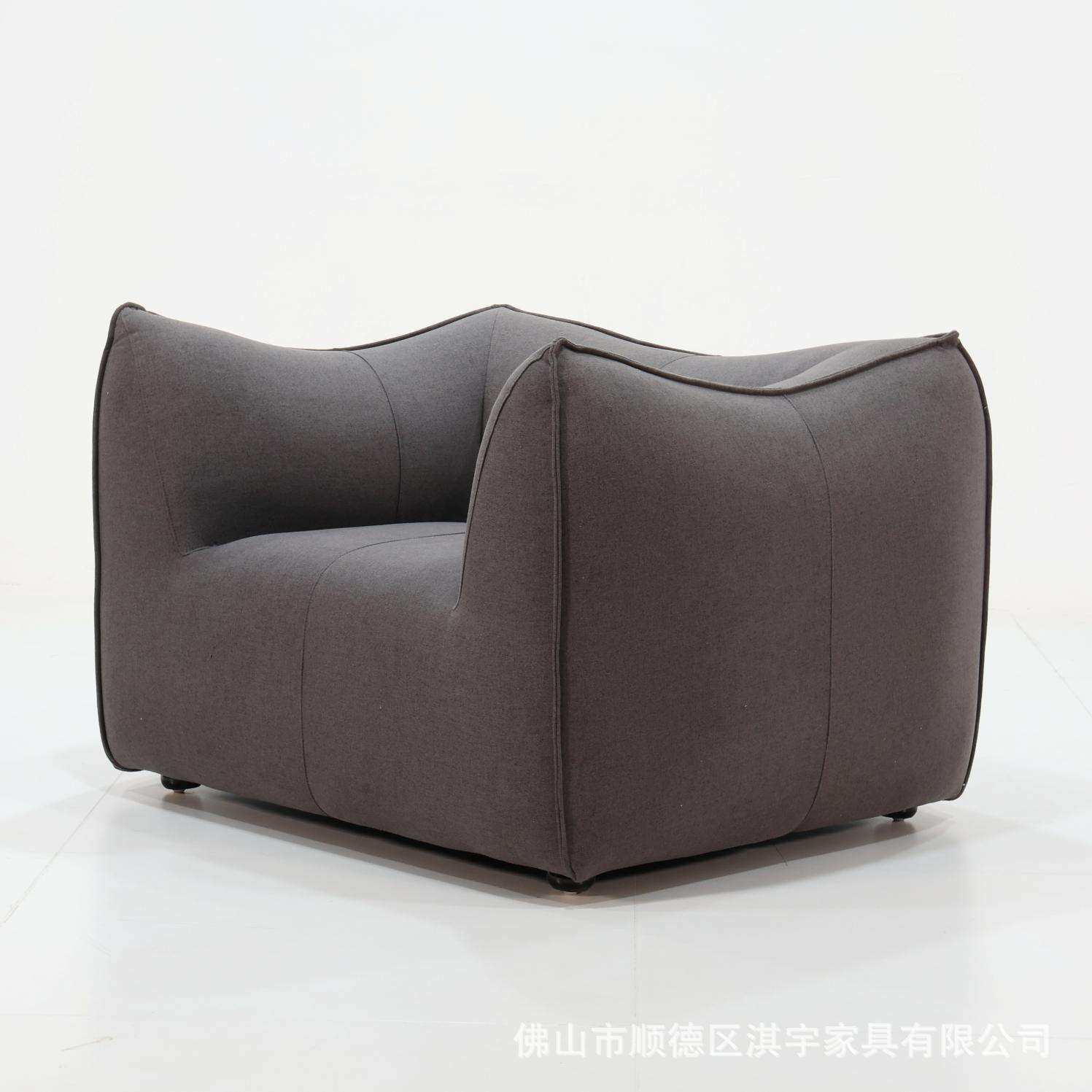 淇宇北欧简约异形沙发卧室阳台设计师客厅小户型服装店网红沙发