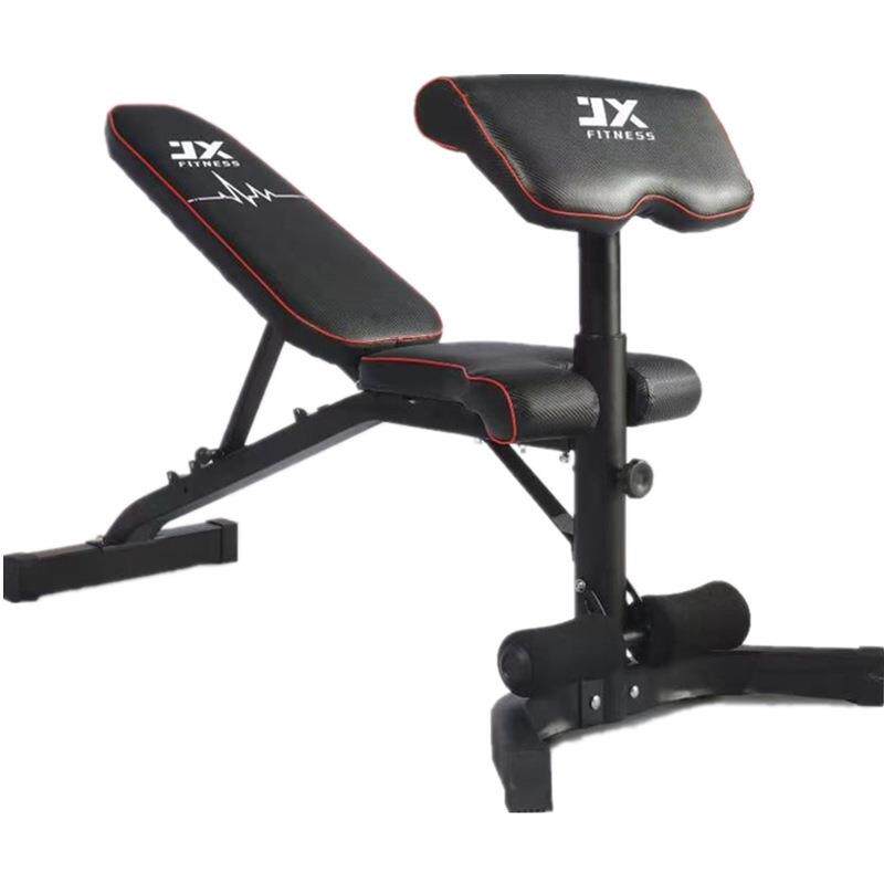 军霞JX-720家用多功能可调节哑铃凳杠铃卧推飞鸟辅助健身训练椅