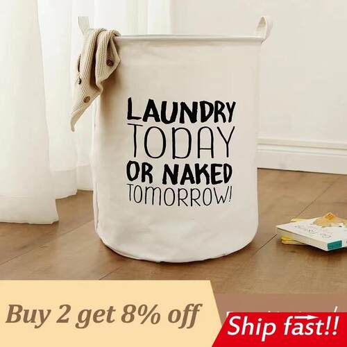 storage laundry clothes basket folding organize box home