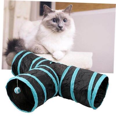 Tunnel Tubes Play Tubes Balls Funny Pet Cat Tunnel Foldable