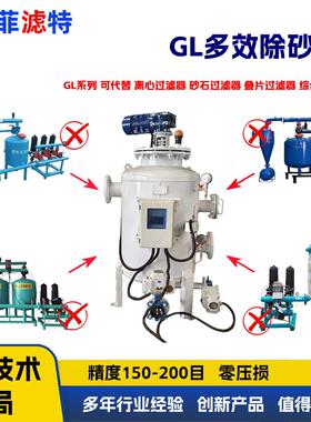 菲滤特GL多效除砂器 可代替离心过滤器沙石过滤器叠片过滤器综合