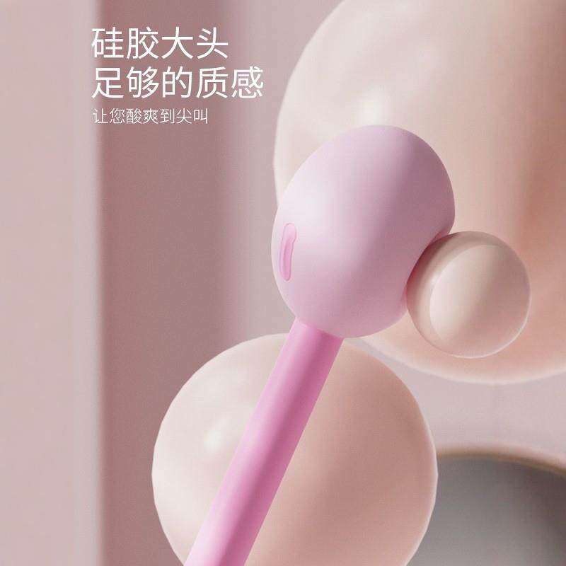 硅胶按摩锤敲打经络多功能捶背神器不求人肩颈敲打棒健身拍打板