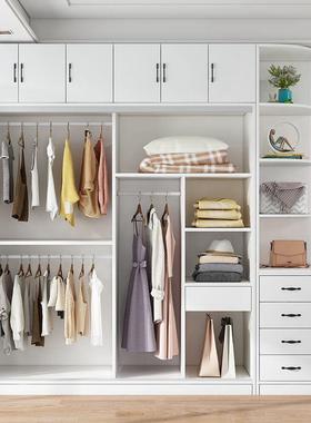 柜家用室组装实木简易子靠柜墙出租房推拉门大容衣量卧耐用储VMK