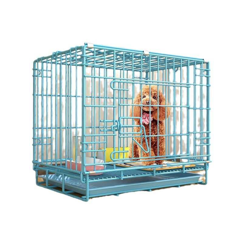 加粗狗笼子中型犬小型犬室内狗窝带厕所柯基泰迪比熊宠物狗狗围栏