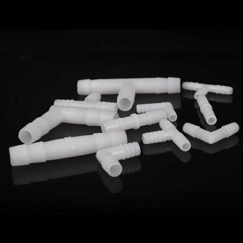 软管接头 L型T型宝塔弯头三通塑料胶管连接管件大全 鱼缸硅胶软氧