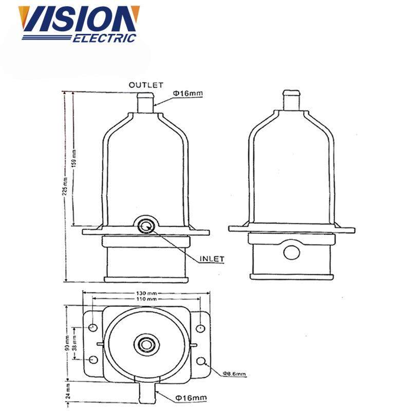 柴油发电机组低温预热器水套加热器EHA1010 EHA1015 EHB1020