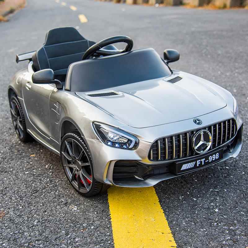 高档儿童电动驱车遥控四轮可摇摆孩汽小车宝带宝可坐人四玩具充电