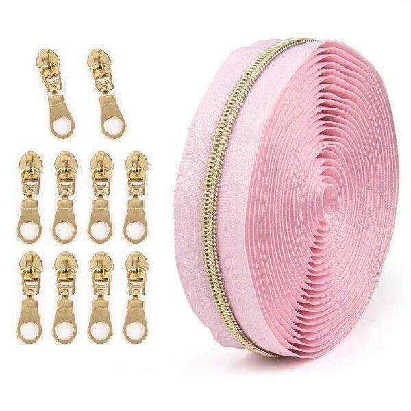 No.5 Nylon Zipper Tape 4.5m Zipper 10 Zipper Puller Repair