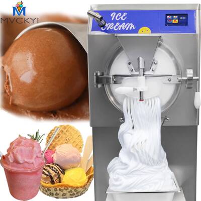 商用硬冰淇淋机雪糕机意式冰激凌生产设备雪芭冰沙gelato硬便节能