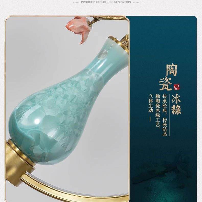 餐厅铜灯中国风灯大厅家用简约新中式客厅吊灯现代中式全铜灯具