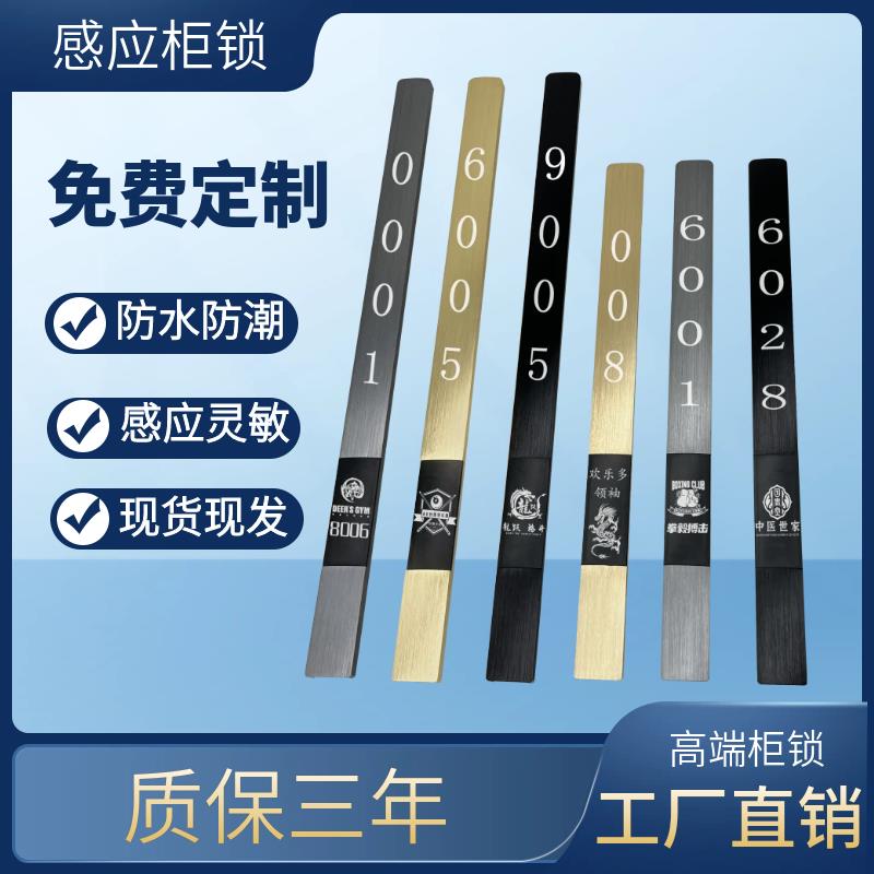 洗浴健身收纳柜感应锁桑拿更衣柜智能锁收纳柜锁更衣柜电子感应锁