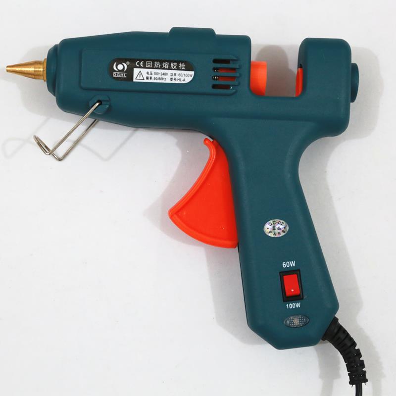 热胶枪DGHL合力 热熔胶枪HLA60W100W双功率11mm溶胶棒枪包邮