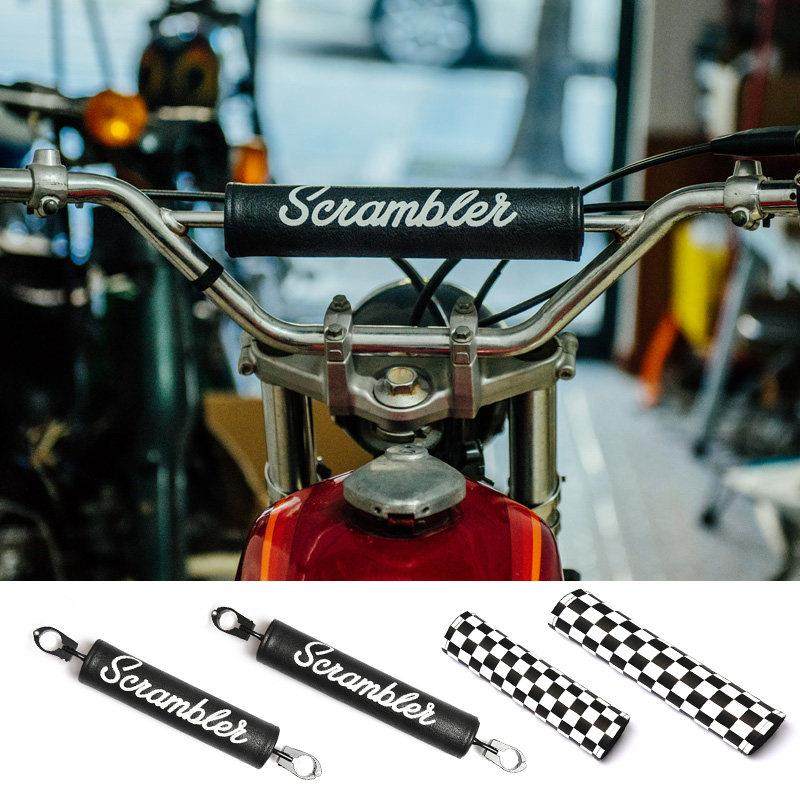 复古机车摩托改装scrambler VMX 护胸棒 复古越野护胸棒车把横杆