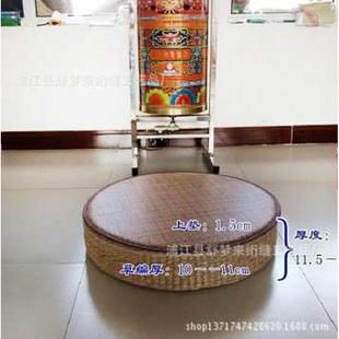 草编蒲团坐垫佛礼打坐禅修小圆垫手工草编家用茶艺垫瑜伽坐垫