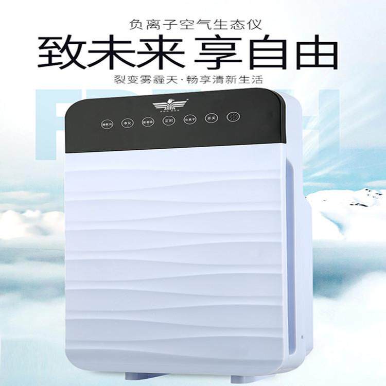 新款直销礼品空气净化器家用除烟除尘净化器卧室办公棋牌室除烟味