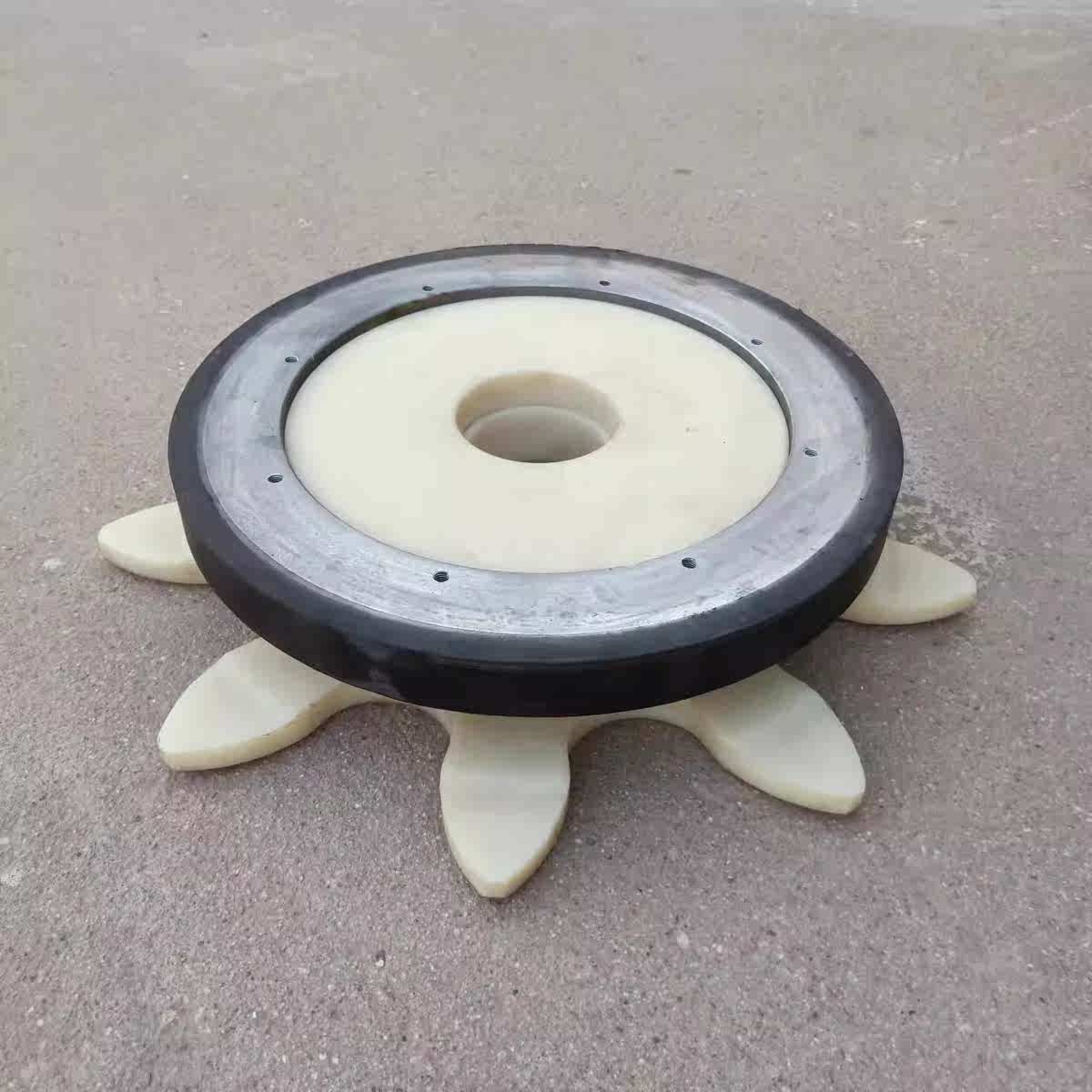 西子奥的斯扶梯驱动轮OTIS奥的斯扶手带摩擦轮390*274*35电梯配件